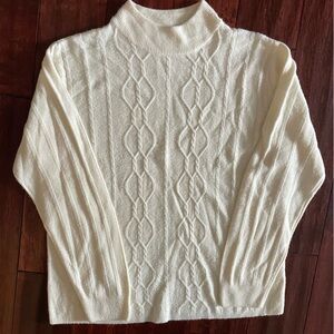Studio Works Ivory Knit sweater